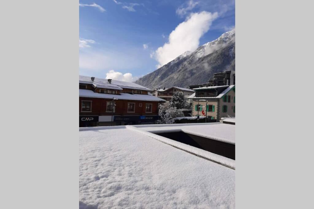 Chamonix Centre - Wifi - Parking - Res Aiguille Du Midi Apartment ภายนอก รูปภาพ