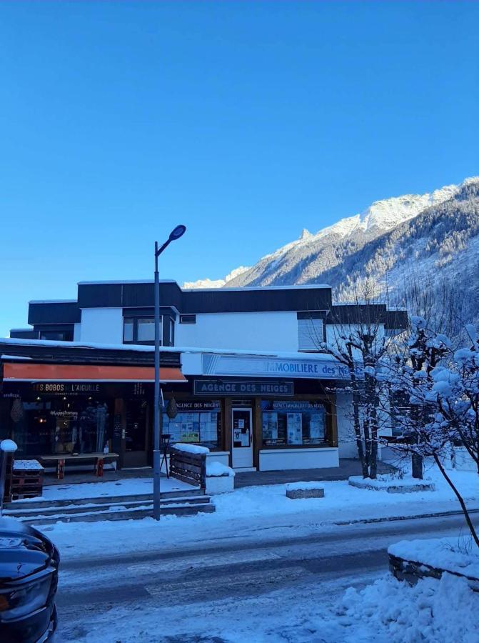 Chamonix Centre - Wifi - Parking - Res Aiguille Du Midi Apartment ภายนอก รูปภาพ