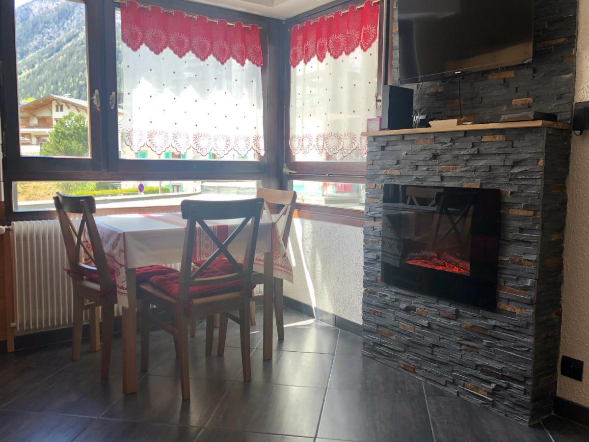 Chamonix Centre - Wifi - Parking - Res Aiguille Du Midi Apartment ภายนอก รูปภาพ